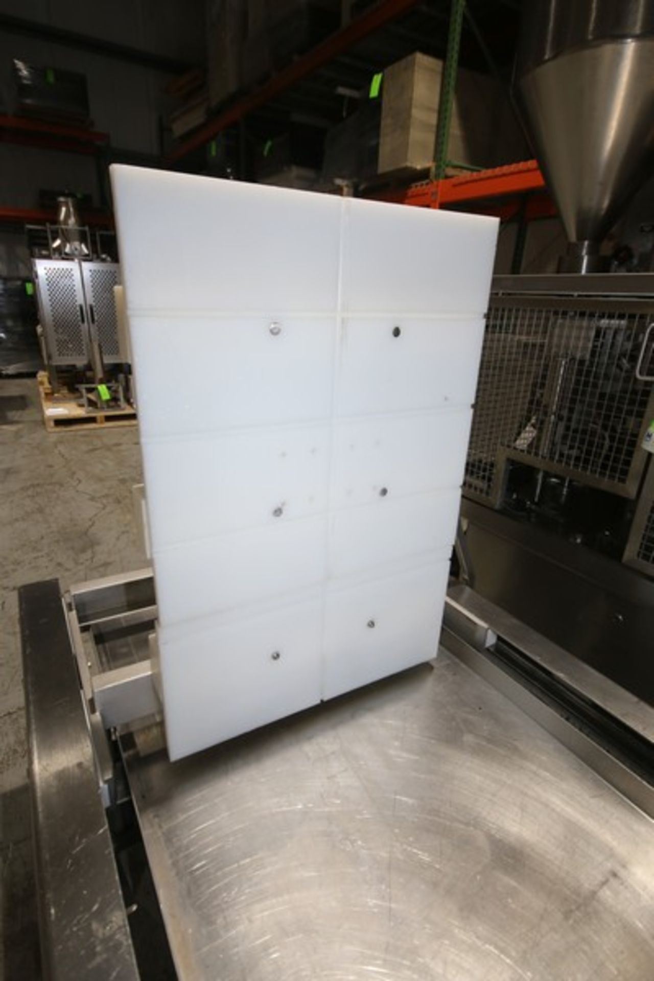 Hart 640 lb S/S Cheese Block Cutter, Model 550, S/N 28901, with 32" W x 6' L Product Opening, - Image 5 of 9