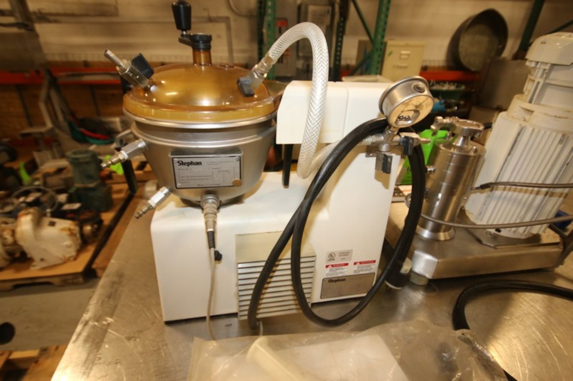 Stephan Universal Laboratory Machine Mixer, Type UMC 5, Model 41 98, SN 724695.01, 220V (INV# - Image 3 of 5