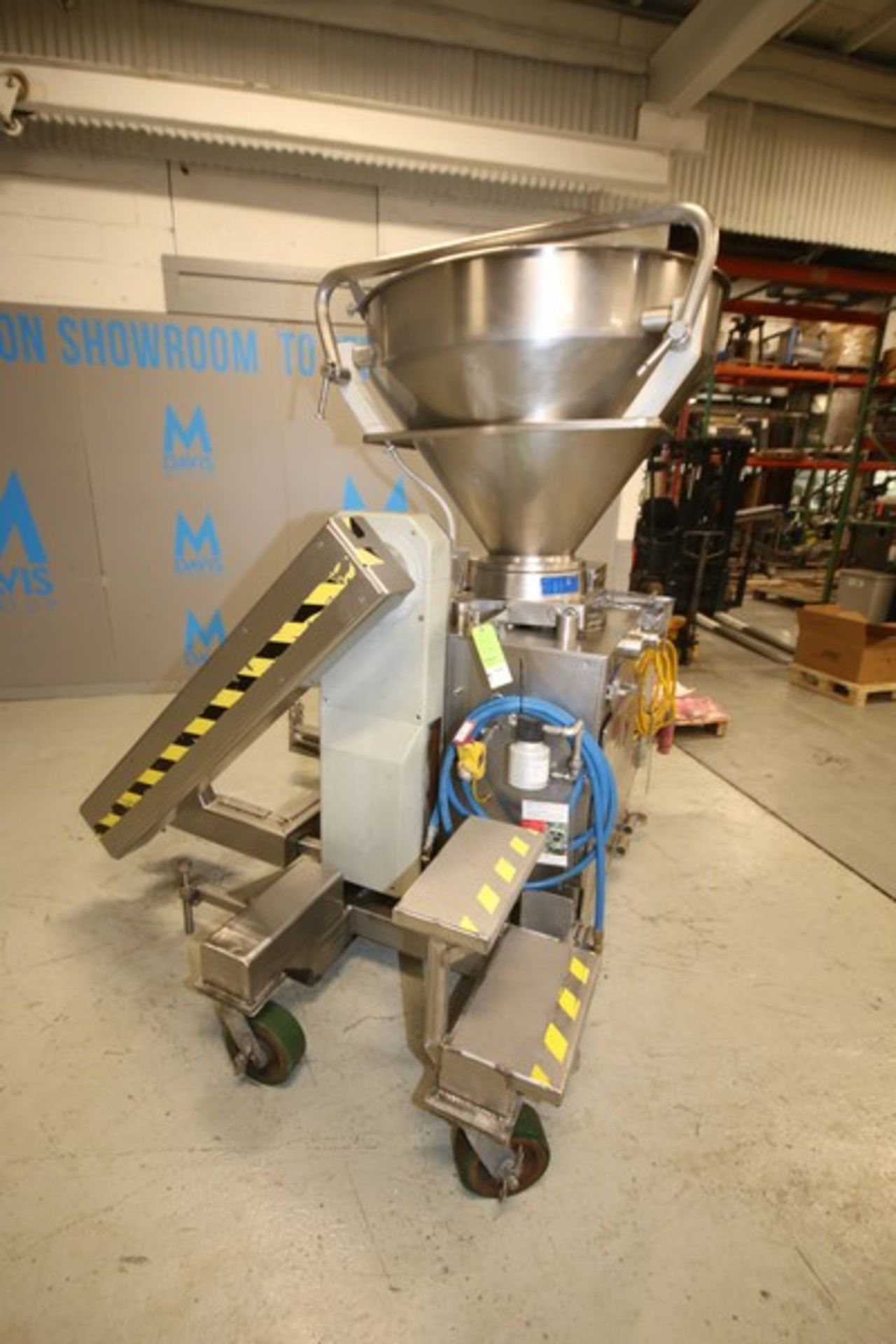 Handtmann S/S Vacuum Filler, with 40" W Hopper, Allen Bradley Compact Logix L24ER PLC Controls, - Image 2 of 15