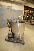 Bock Processing S/S Basket Centrifuge, Model FP-90-A, SN FP903222, with 34" W x 25" D Chamber with
