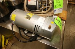 1/4 hp /1725 rpm Small Vacuum Pump, 110V (INV#96716) (Located @ the MDG Auction Showroom in Pgh.,