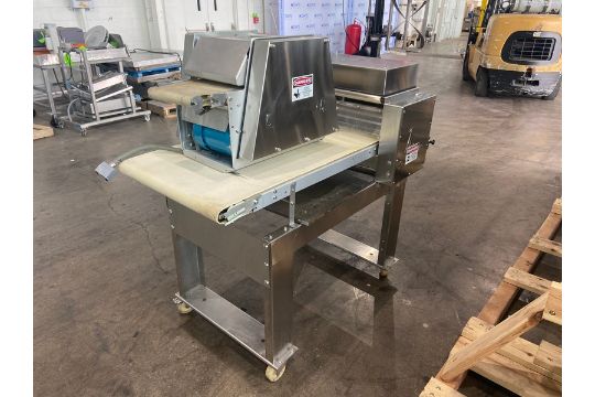 Rondo Doge Sheeter,with (2) S/S Rolls, Aprox. 26" W Rolls, with Aprox. 25" W Belt, Mounted on - Image 3 of 12