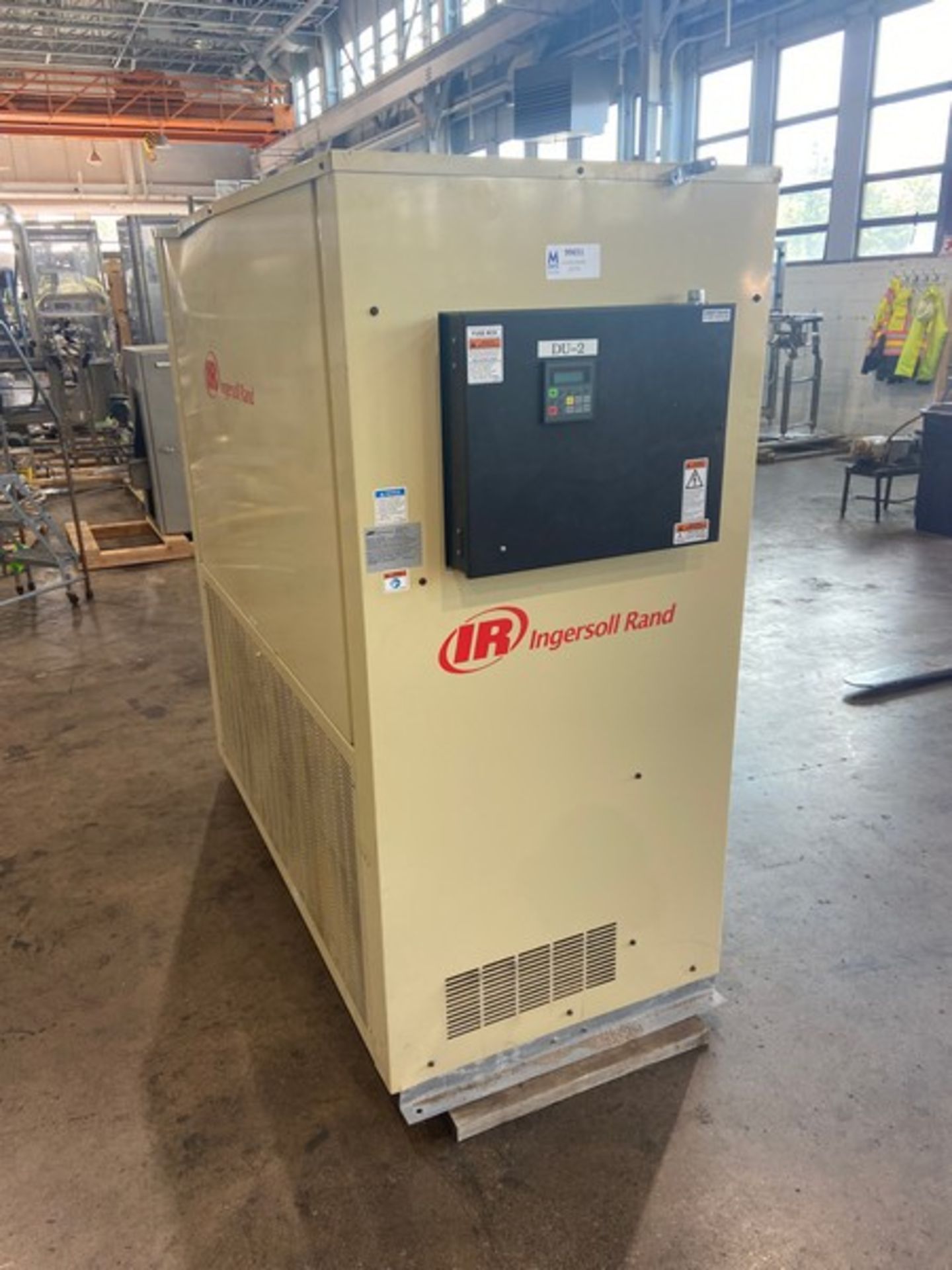 2018 Ingersoll Rand Refrigerated Air Dryer, M/N NVC1200A400, S/N WCH1032308, with 9 hp Motor, - Image 7 of 7