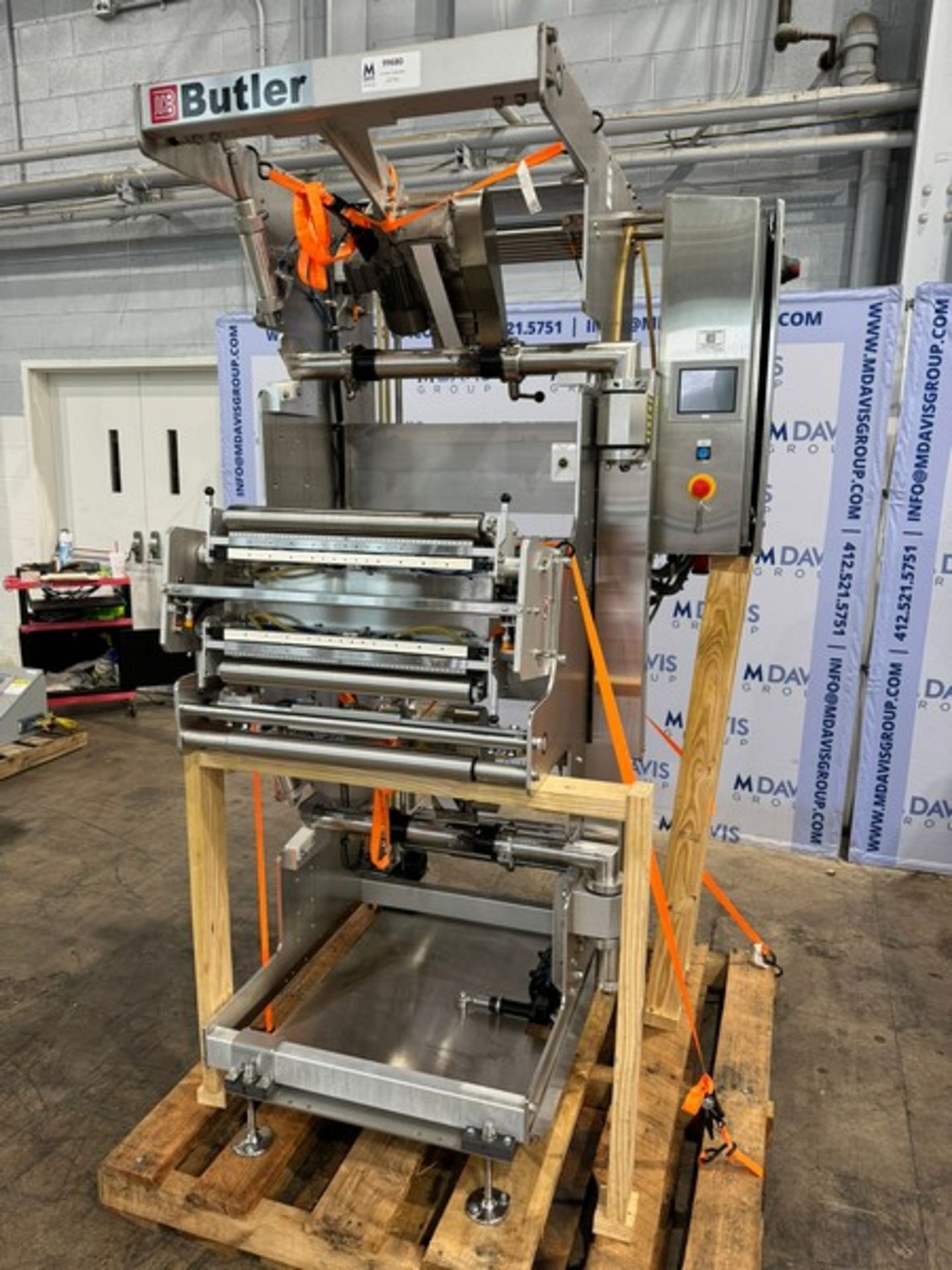 2019 Butler Automatic Inc. Splicer, M/N SP1-1924-4.5, S/N J-8381, 220 Volts, 1 Phase, S/S Control - Image 4 of 11