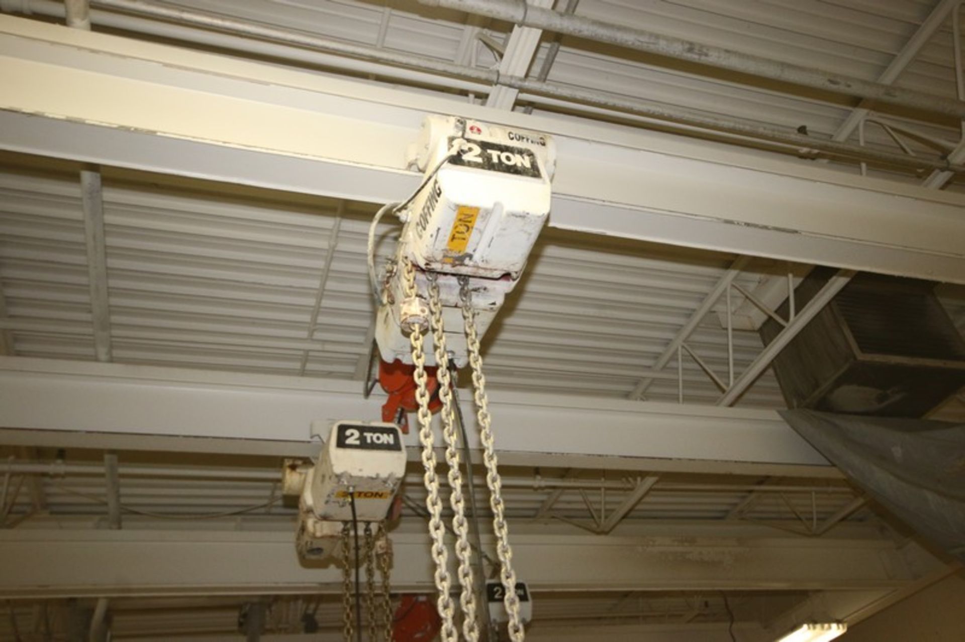 Coffing 2-Ton Electric Hoist, with Hand Control & Coffing Cord Reel (NOTE: Does Not Include Cross - Bild 2 aus 3