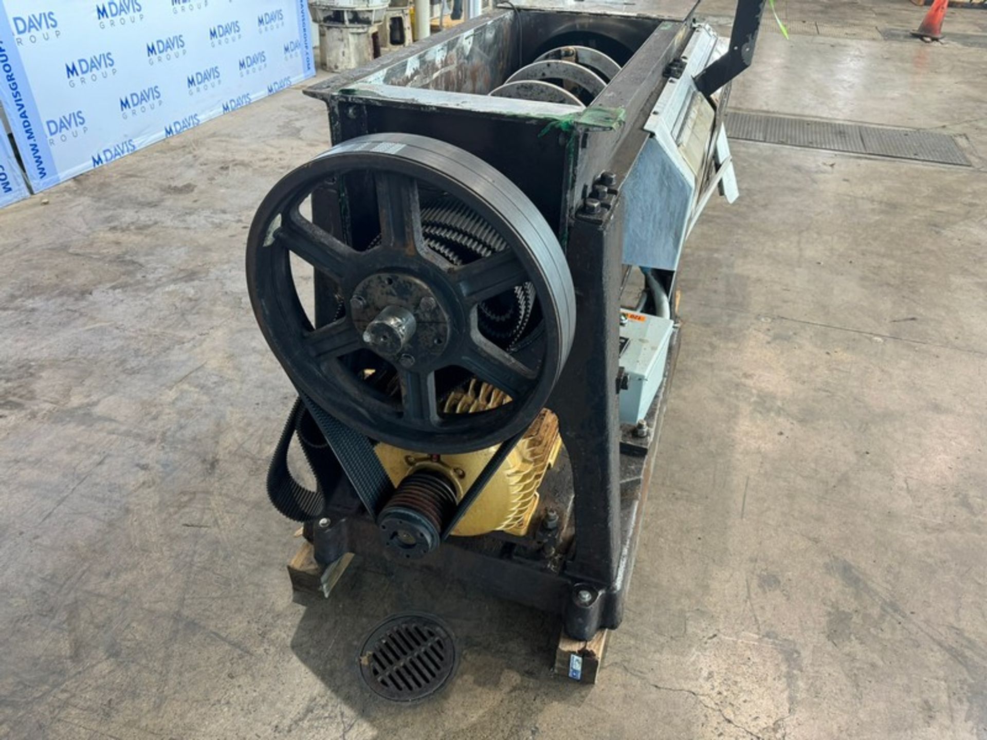 Modern Process Equipment Inc. Grinder Base with Interior Auger, with Bottom Mounted Baldor Motor( - Image 8 of 11
