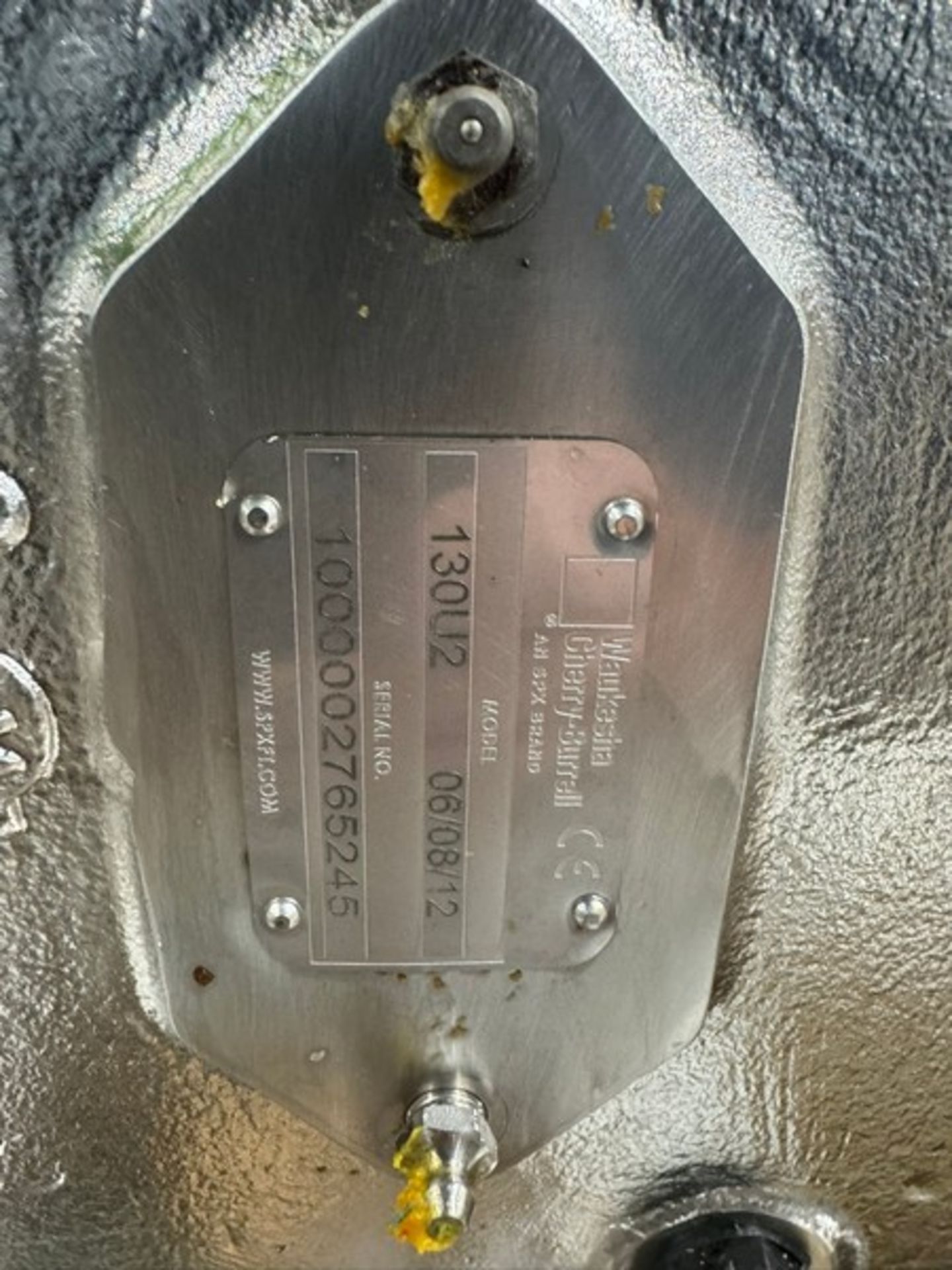 2012 Waukesha Cherry-Burrell 15 hp Positive Displacement Pump, M/N 130U2, S/N 1000002765245, with - Bild 10 aus 12