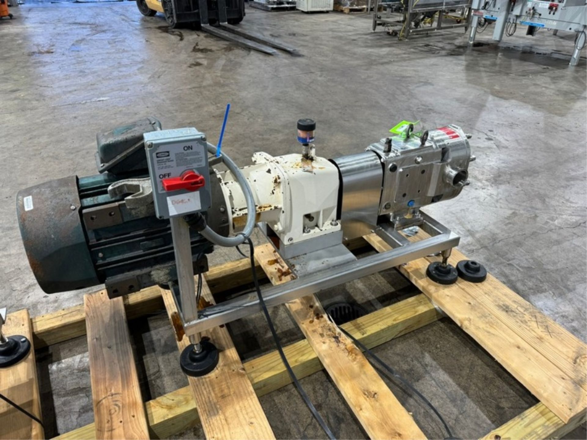 2012 Waukesha Cherry-Burrell 15 hp Positive Displacement Pump, M/N 130U2, S/N 1000002765245, with - Bild 4 aus 12