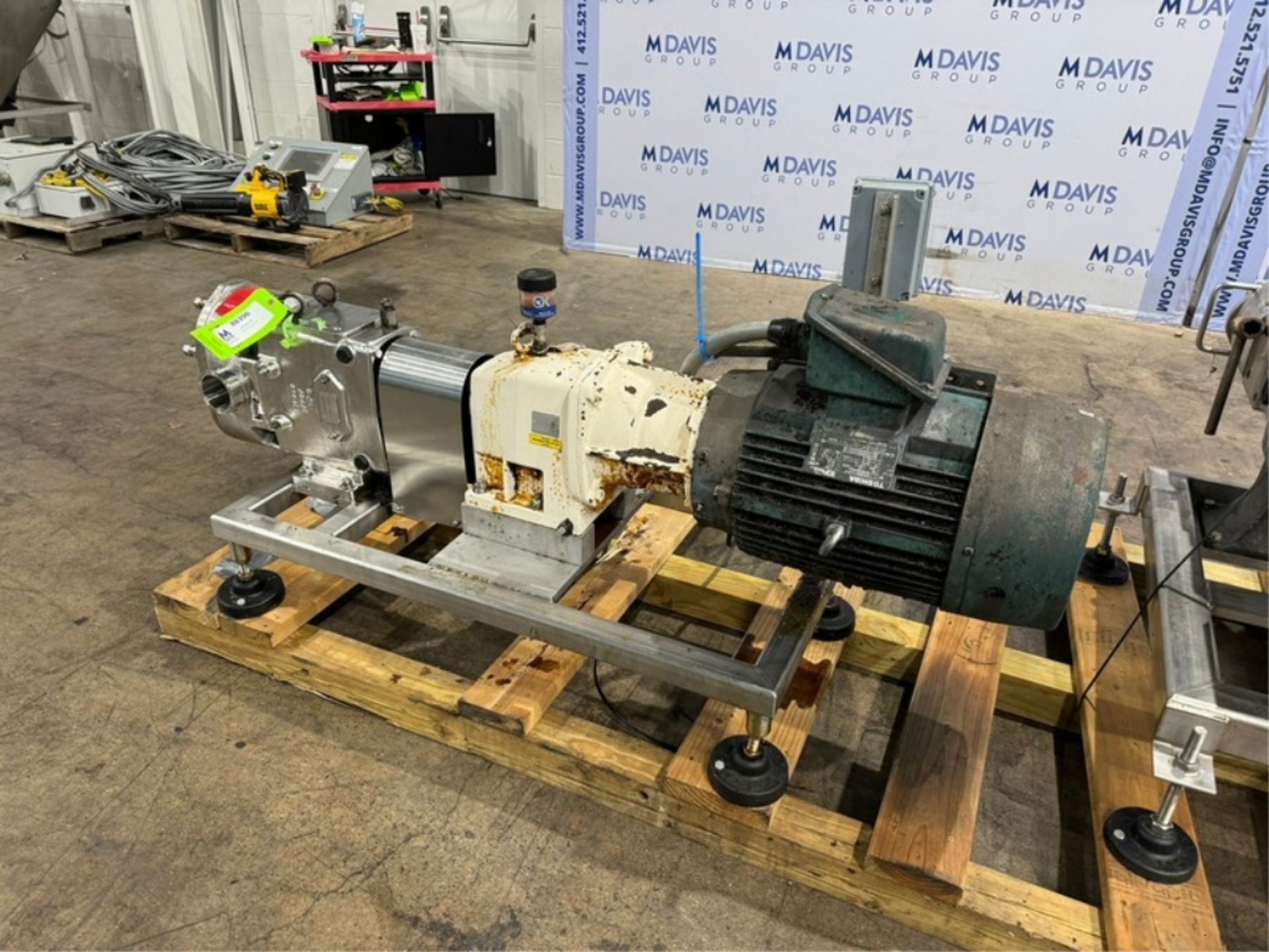 2012 Waukesha Cherry-Burrell 15 hp Positive Displacement Pump, M/N 130U2, S/N 1000002765245, with - Bild 2 aus 12