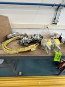 LOT OF ASSORTED RIGGING ITEMS