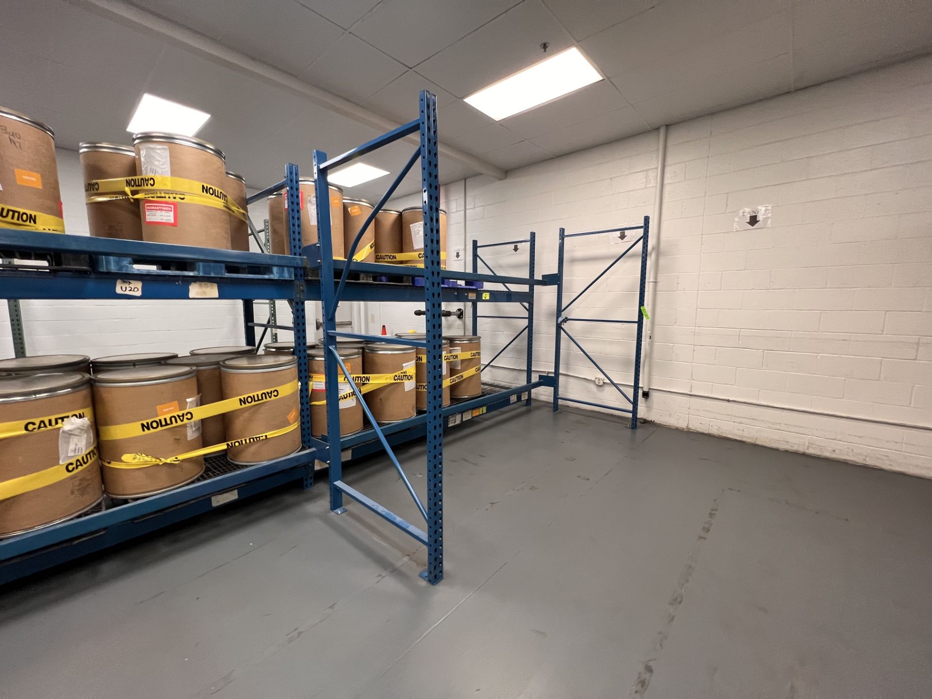 PALLET RACKING, APPROX. 18 SECTIONS, APPROX. 23 UP RIGHTS, APPROX. 54 CROSS BEAMS - Image 16 of 17