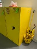 ULINE 55 GAL. DOUBLE DOOR FLAMMABLE STORAGE CABINET