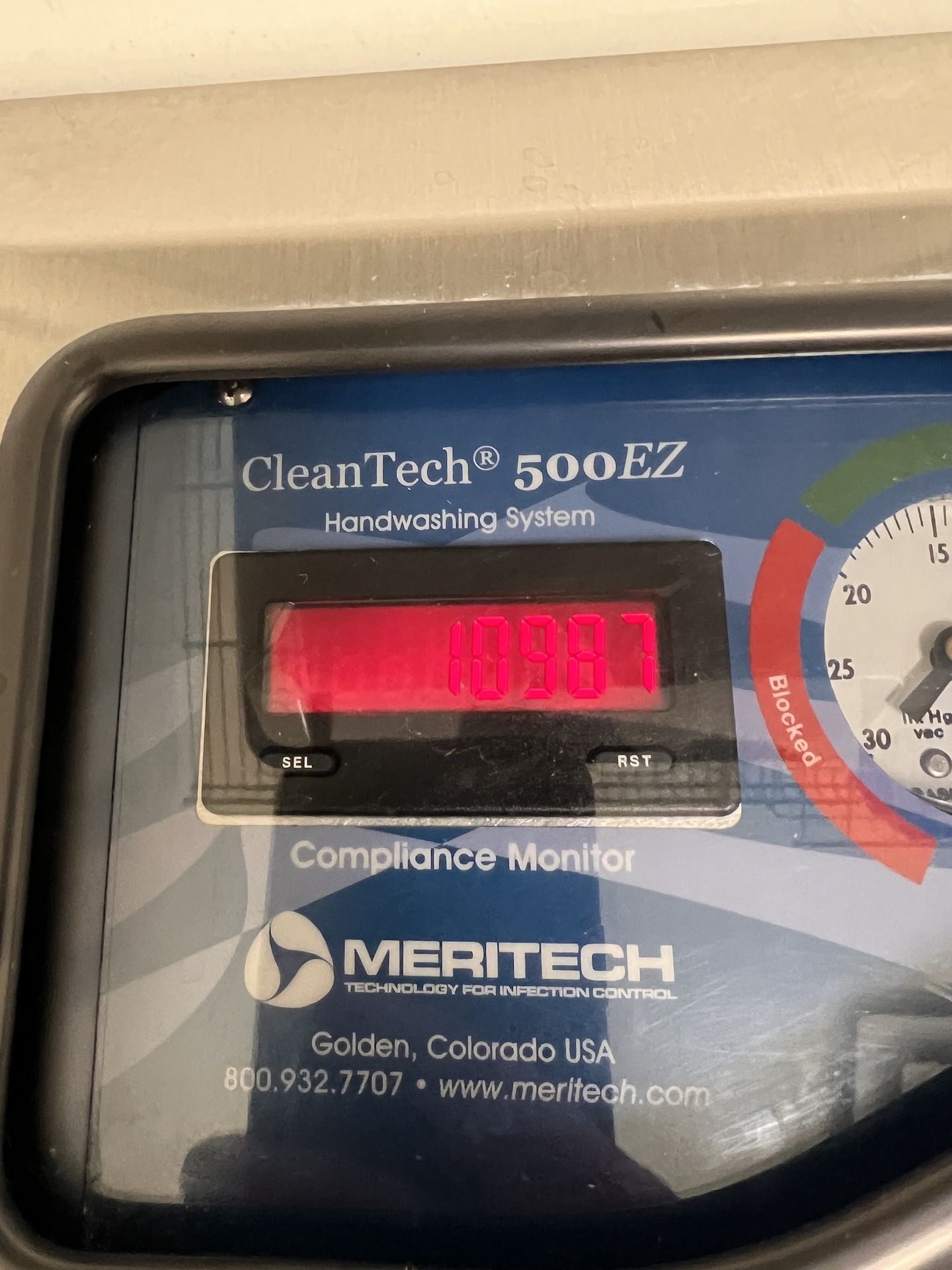 Meritech Automated Handwashing System, Model Cleantech 500EZ - Image 2 of 3