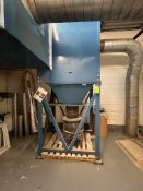 DONALDSON TORIT DUST COLLECTOR, MODEL DFT2-8, S/N 1GG59056, 4- CARTRIDGE