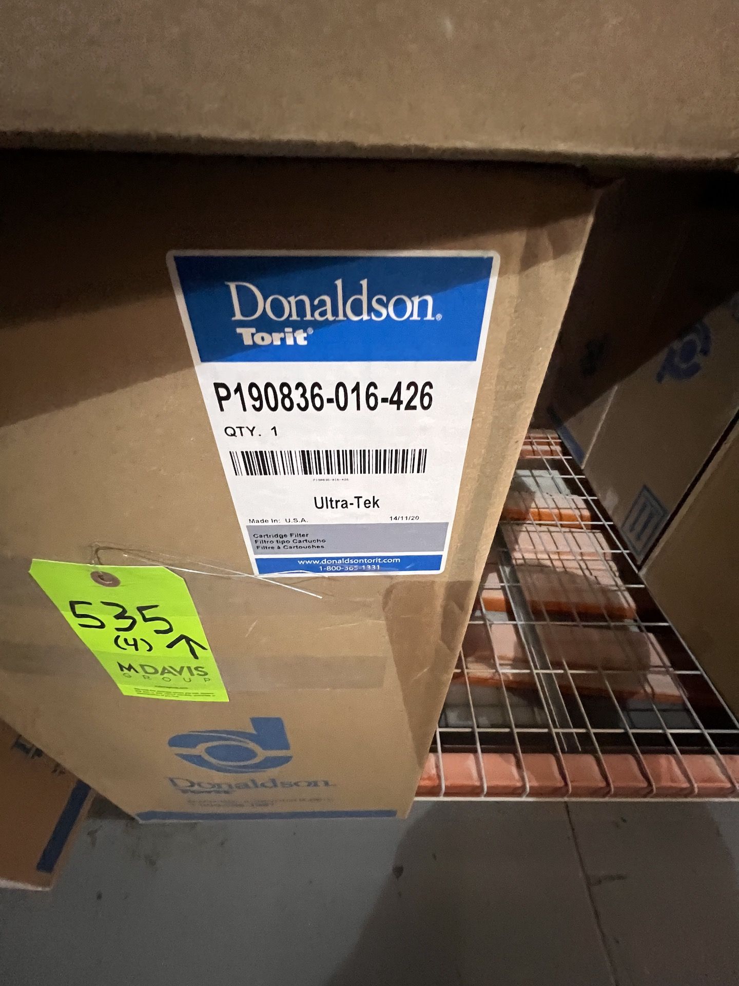 (4) DONALDSON TORIT HEPA AIR FILTERS - Image 2 of 5