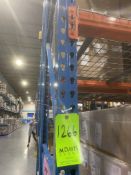(60) Sections of Pallet Racking with Wire Racks, Each Section Approx. 10.5 feet Long x 78 Inches