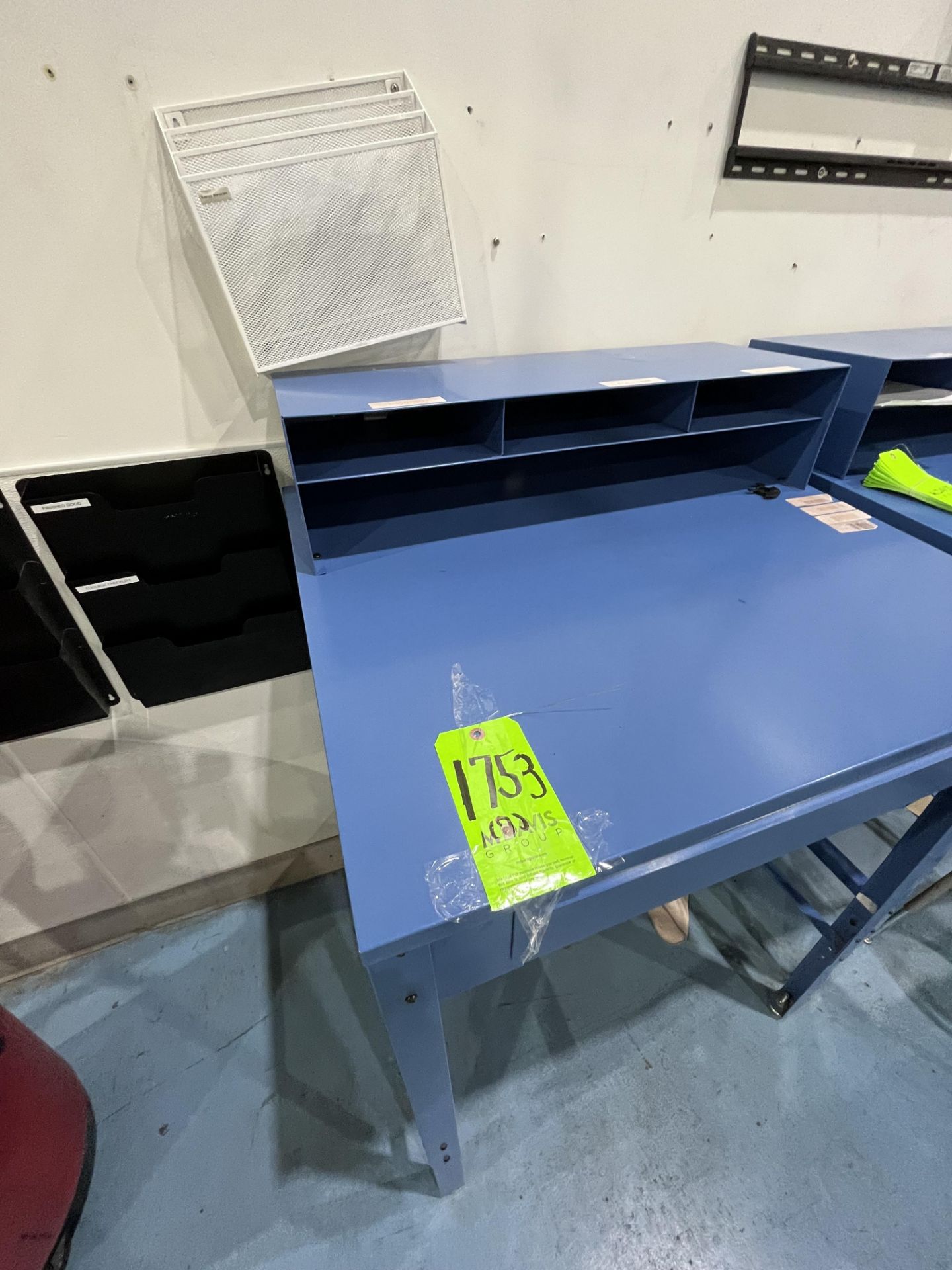 (2) COMPACT SHOP DESKS