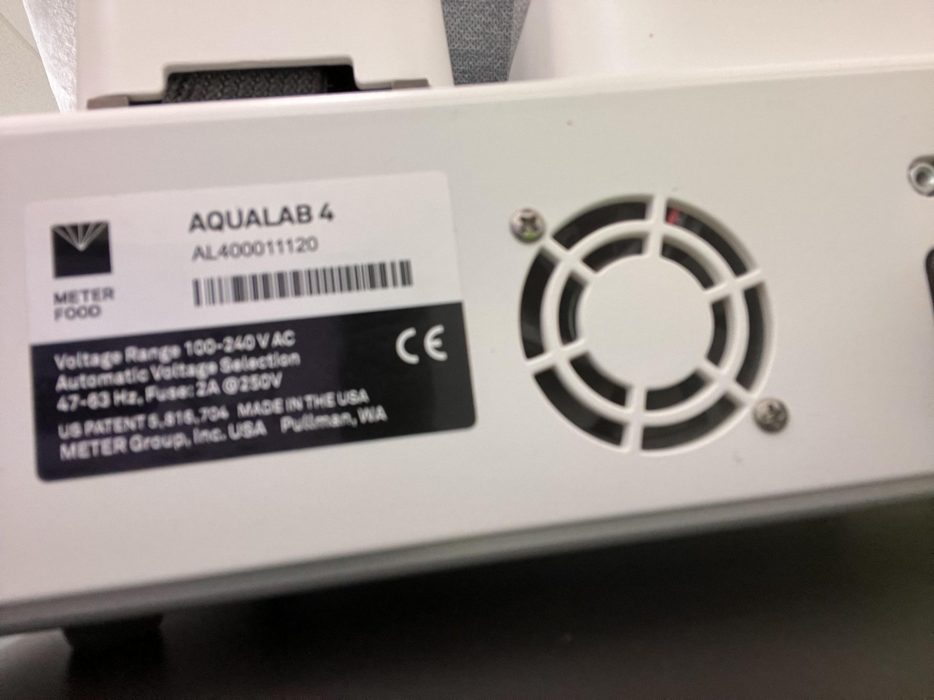 AQUALAB 4TE WATER ACTIVITY METER, MODEL AQUALAB 4TE, - Image 4 of 4