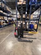 RAYMOND ELECTRIC WALK BEHIND PALLET JACK, MODEL 6210, S/N 621-16-10592, 24 V