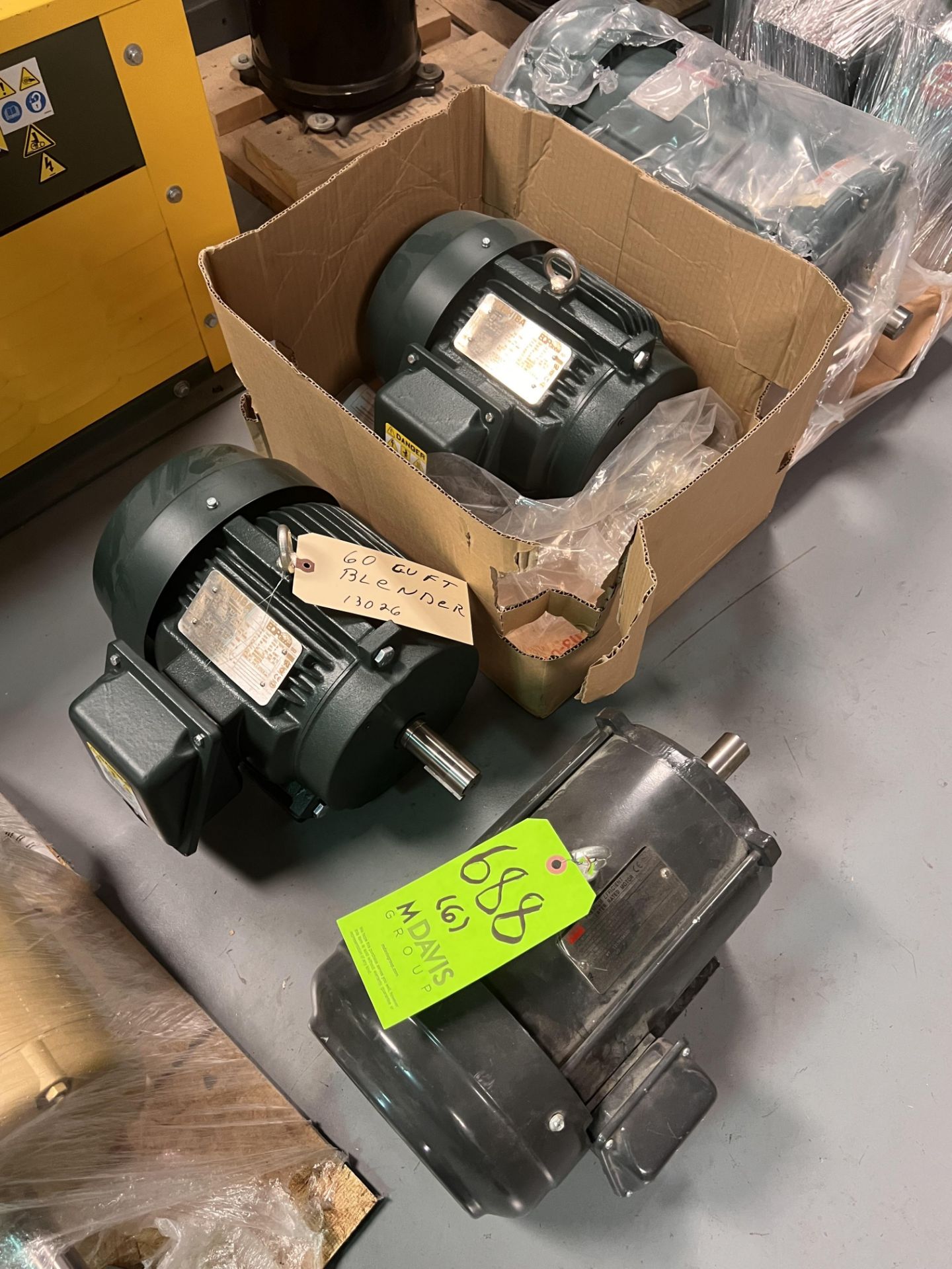 (6) NEW MOTORS FROM WATTSAVER, TOSHIBA, DAYTON, BALDOR ELECTRIC AND OTHERS - Image 5 of 24