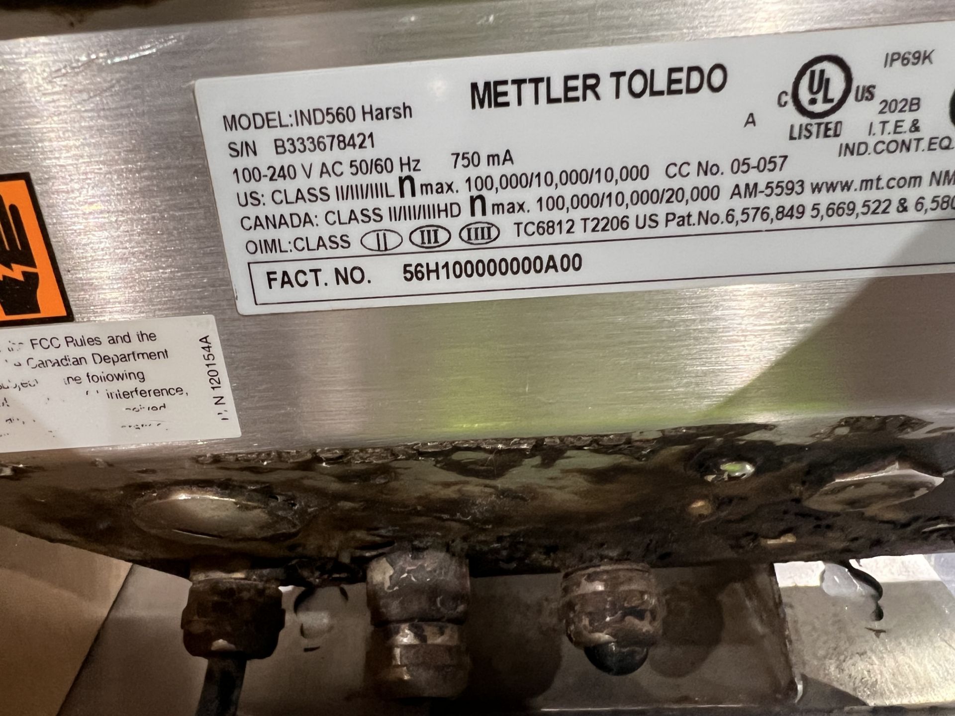 Mettler Toledo SS Floor Scale - Image 7 of 8