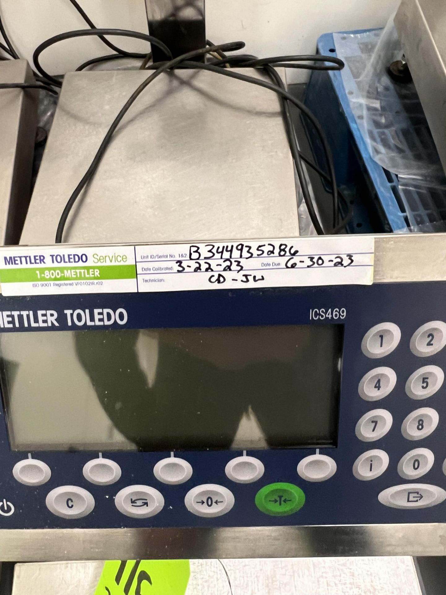 (3) METTLER TOLEDO COUTERTOP DIGITAL SCALES - Image 11 of 12