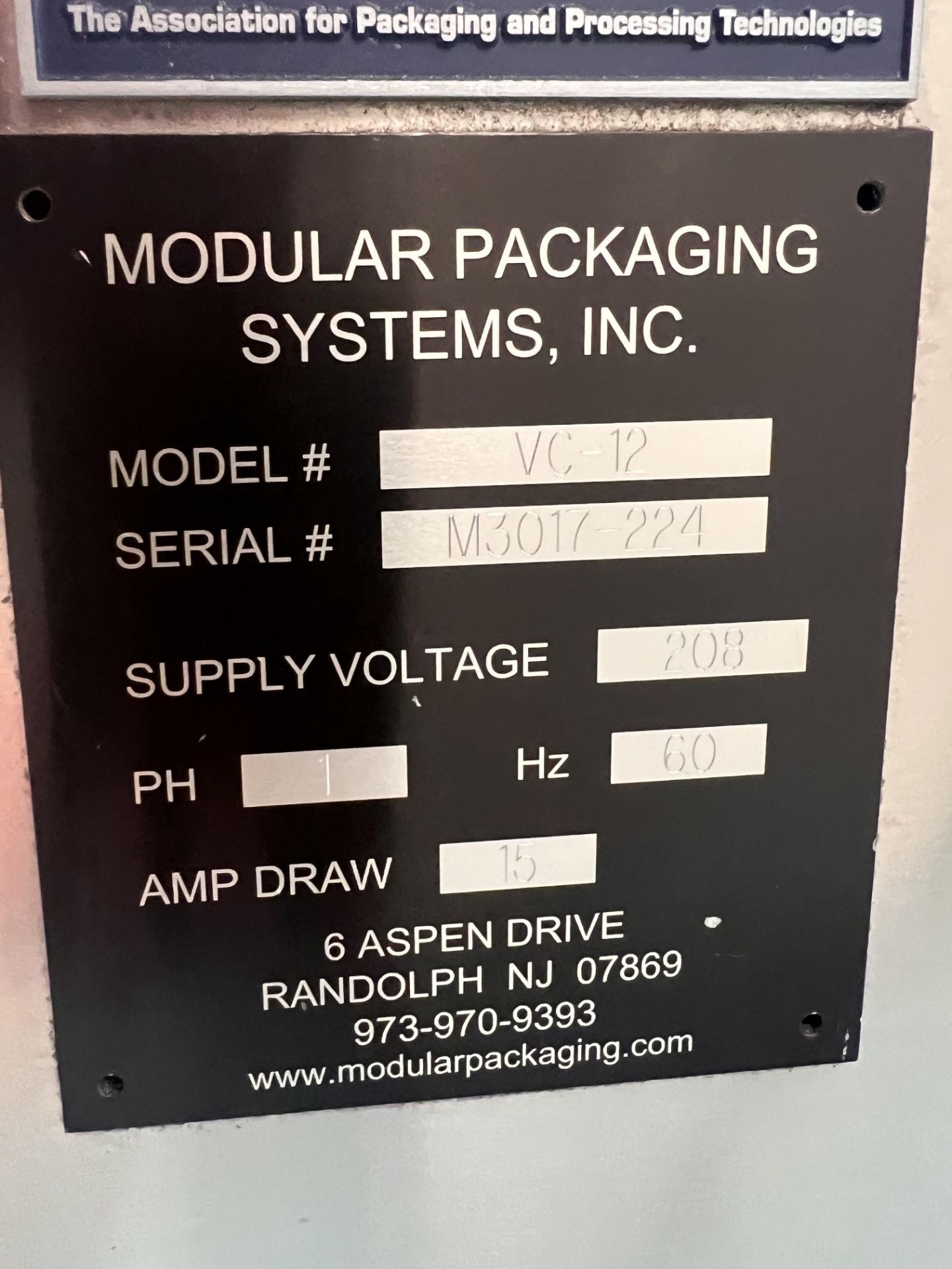 MODULAR PACAKGING SYSTEMS (MPS) TABLET / CAPSULE COUNTER, MODEL VC-12, S/N M3017-224, 12-STATION, - Image 7 of 23