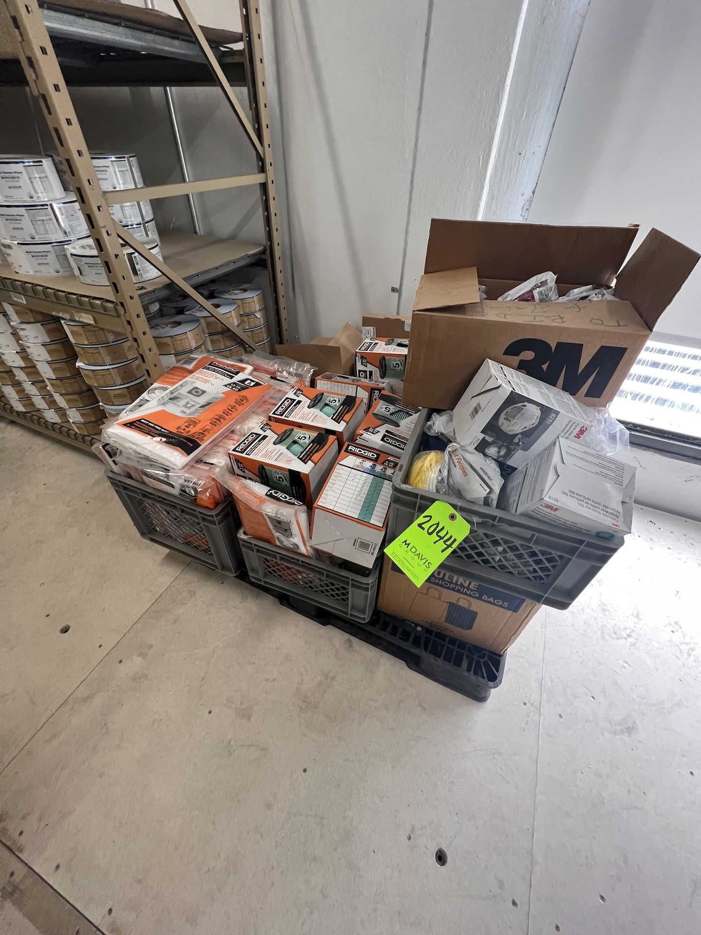 PALLET OF ASSORTED FILTERS, MASKS AND SAFETY EQUIPMENT - Image 2 of 15