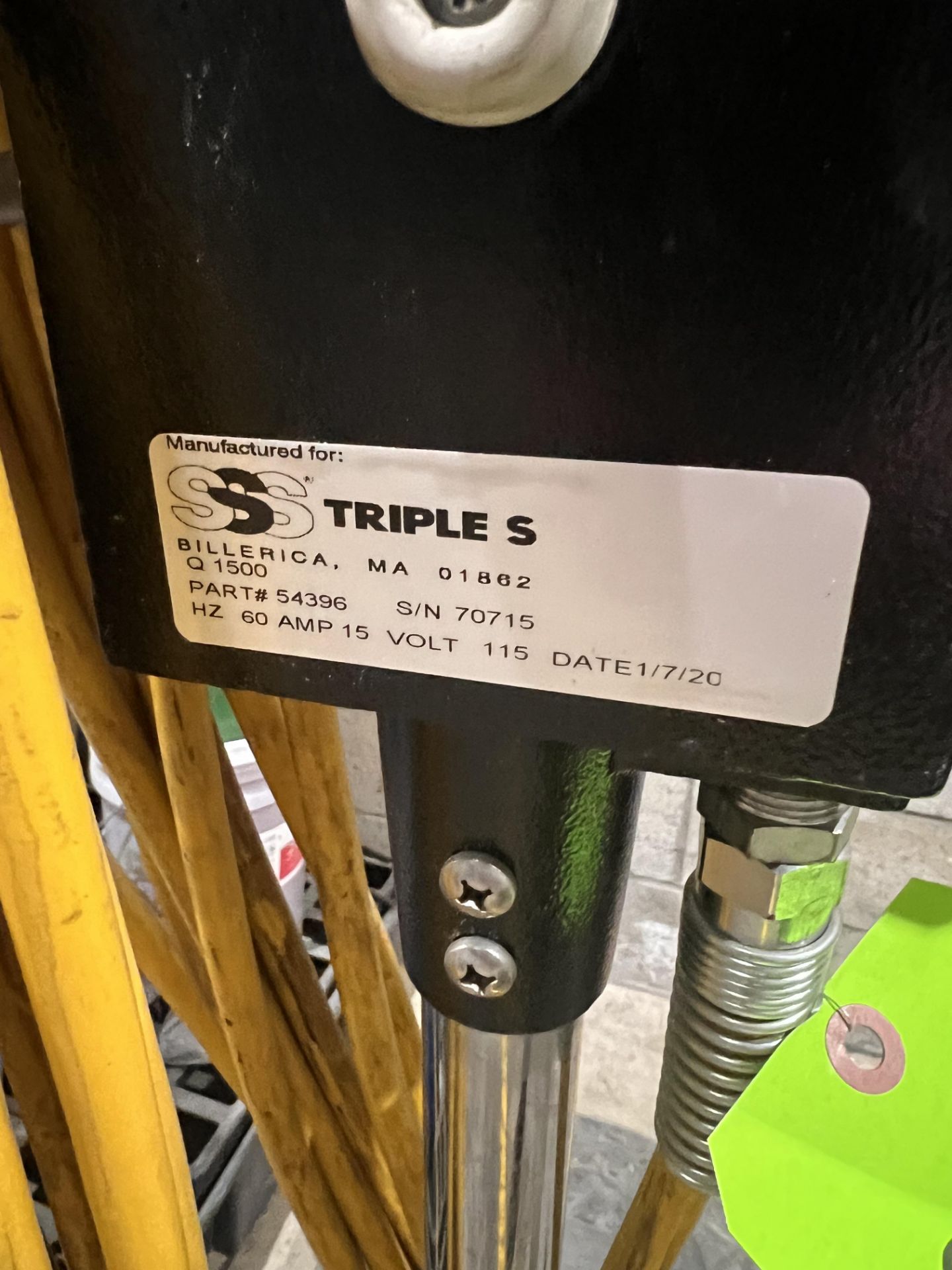 Triple S Floor Scrubber, SN 70715, 115 Volt - Image 3 of 6