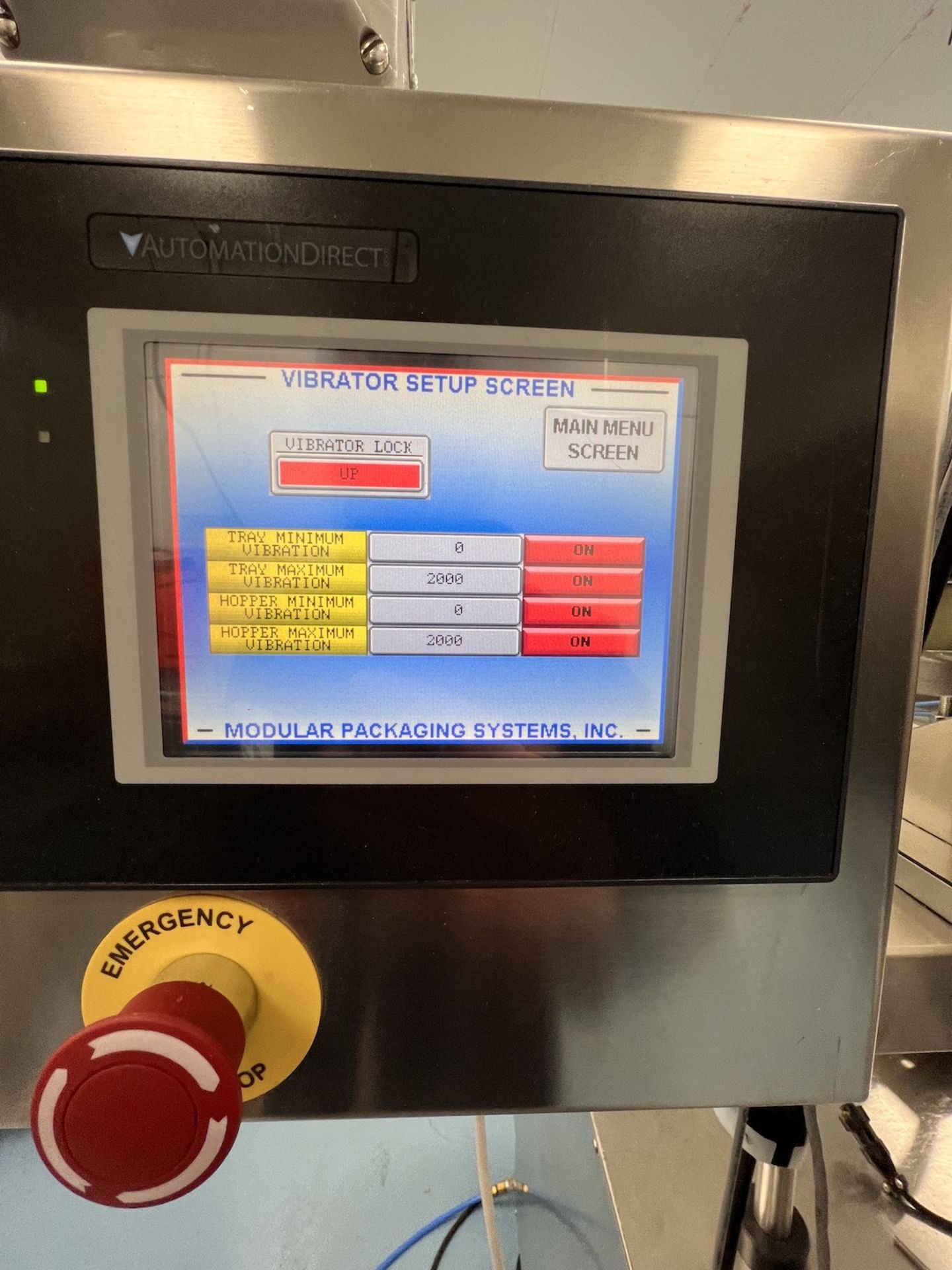 MODULAR PACAKGING SYSTEMS (MPS) TABLET / CAPSULE COUNTER, MODEL VC-12, S/N M3118-229, 12-STATION, - Image 7 of 18