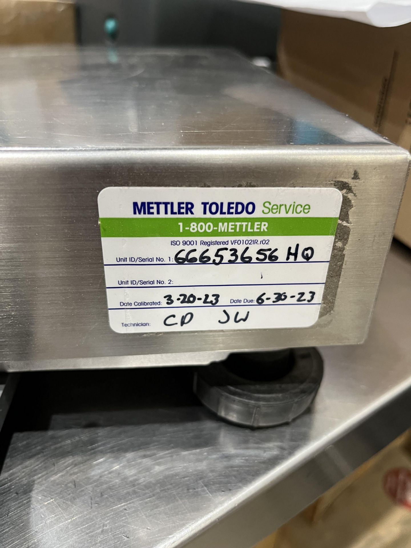 METTLER TOLDEO TABLE SCALE - Image 3 of 3