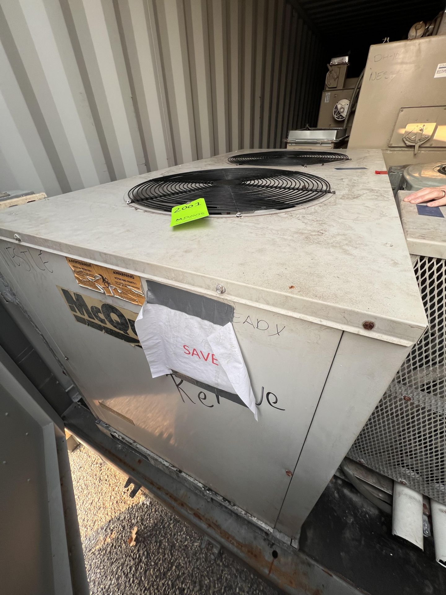 BRY-AIR INDUSTRIAL DEHUMIDIFIER, MODEL VFB-36-G-4100-DXP-DXA, S/N , 480/3/60, INCLUDES PRE-COOLER - Image 14 of 22