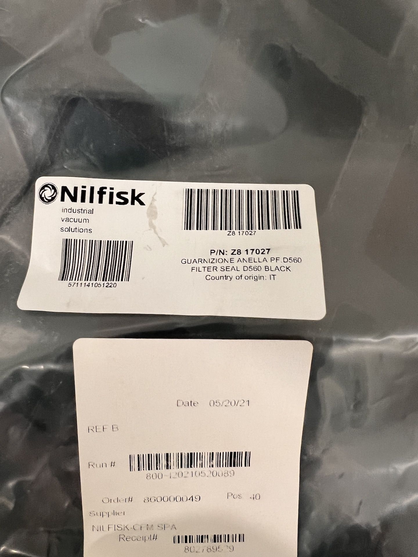 NILFISK VACUUM / DUST COLLECTOR SPARE PARTS, FILTERS, SEALS AND MORE - Image 10 of 18