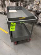 (3) METAL PUSH CARTS