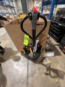 BIG JOE ELECTRIC PALLET JACK, MODEL LPT26, S/N 7291601611, 2,600 LB CAPACITY, 24 V