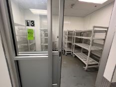 LOT OF ASSORTED PUSH CARTS AND ROLLING CABINETS