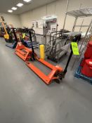 (3) TOYOTA HYDRAULIC PALLET JACKS