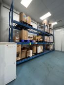 (9) Sections of ESP Pallet Racking with Wire Racks, Each Section Approx. 11 ft L x 44 in D X x