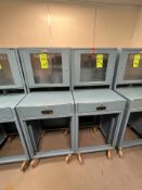 (6) ENCLOSED PORTABLE COMPUTER CABINETS