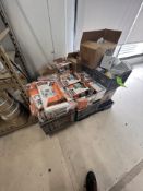 PALLET OF ASSORTED FILTERS, MASKS AND SAFETY EQUIPMENT