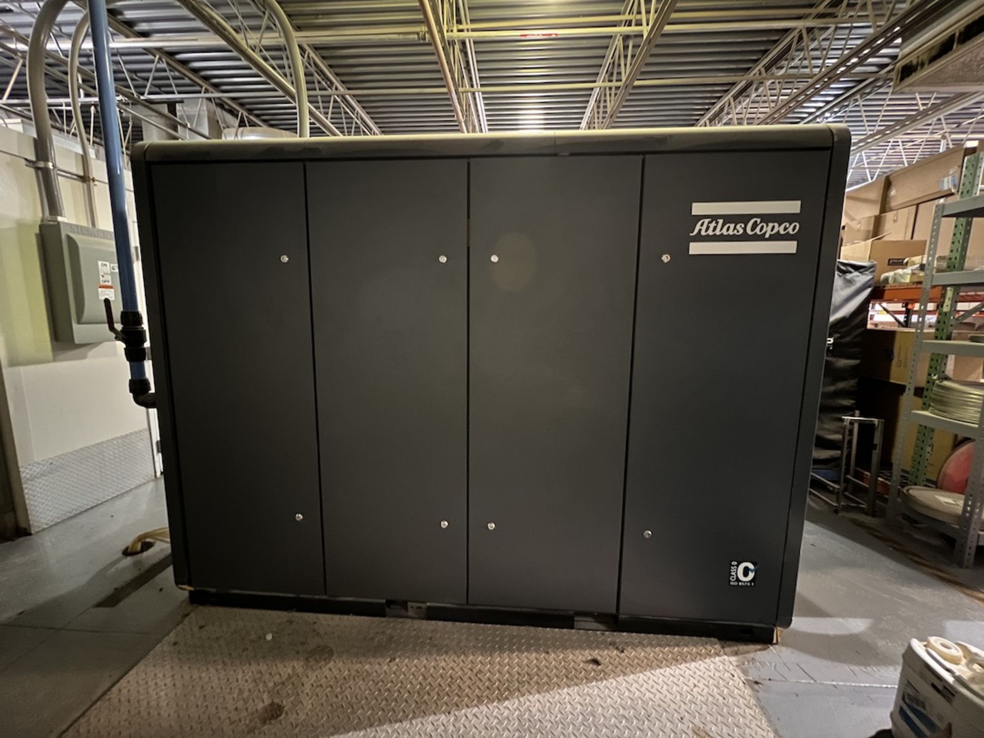 2019 ATLAS COPCO AIR COMPRESSOR, MODEL ZT90VSD-FF, S/N AIA 0116669, APPROX. 17,404 HOURS, IMD 260 - Image 7 of 26