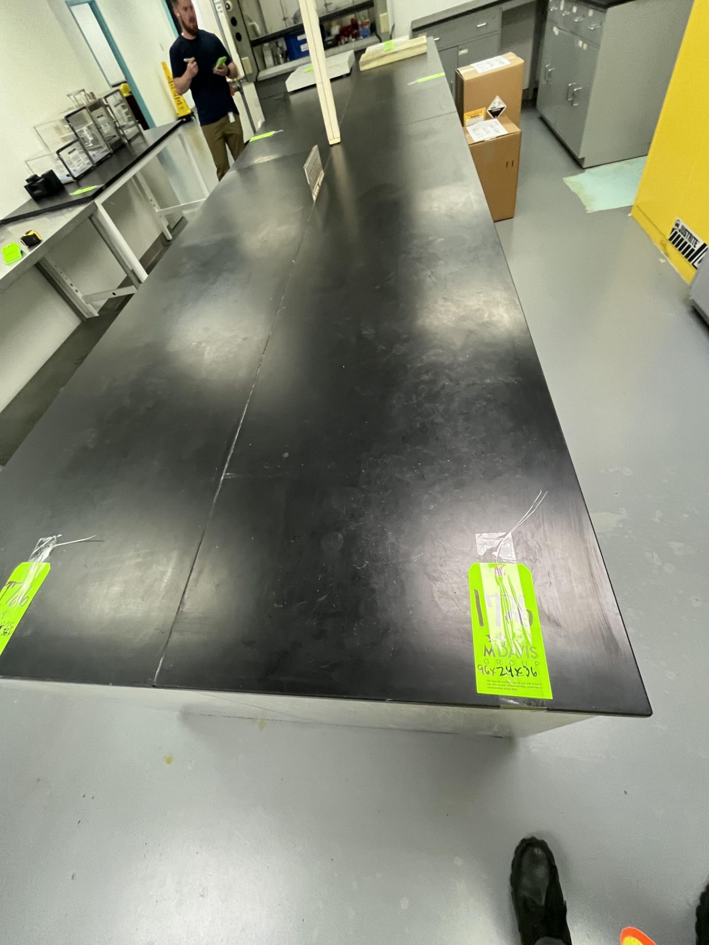 (4) ACID RESISTANT LAB COUNTER TABLE (112 Technology Dr., Coraopolis, PA 15108) (RIGGING AND - Image 2 of 4