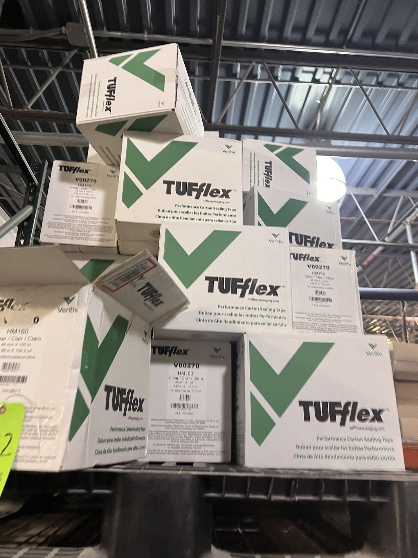 (25) BOXES OF TUFFLEX CLEAR CARTON SEALING TAPE - Image 2 of 6