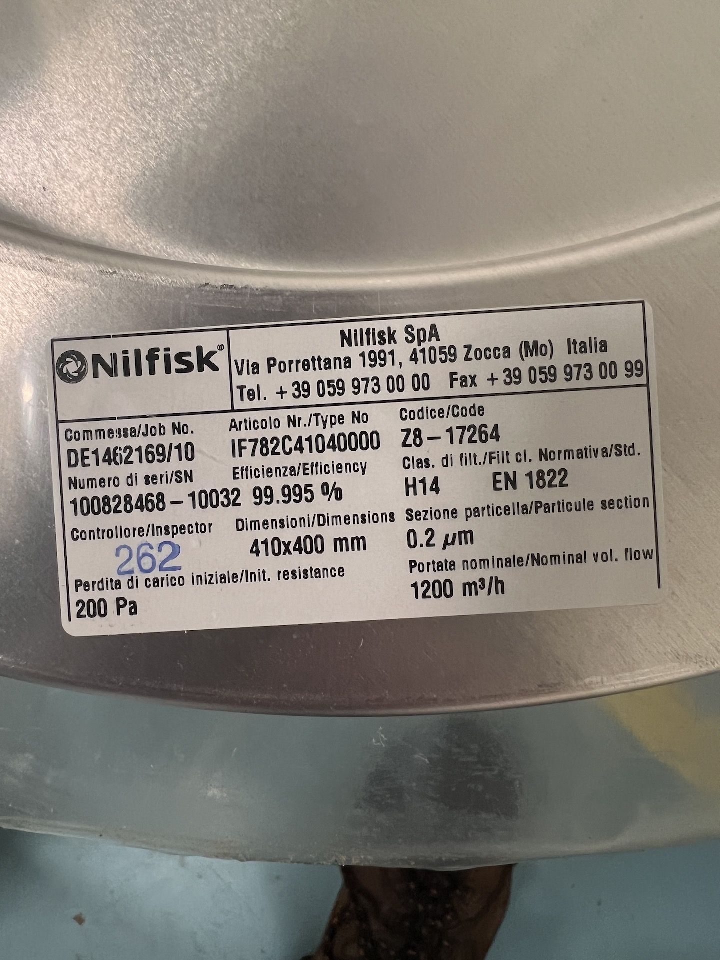 NILFISK VACUUM / DUST COLLECTOR SPARE PARTS, FILTERS, SEALS AND MORE - Image 17 of 18