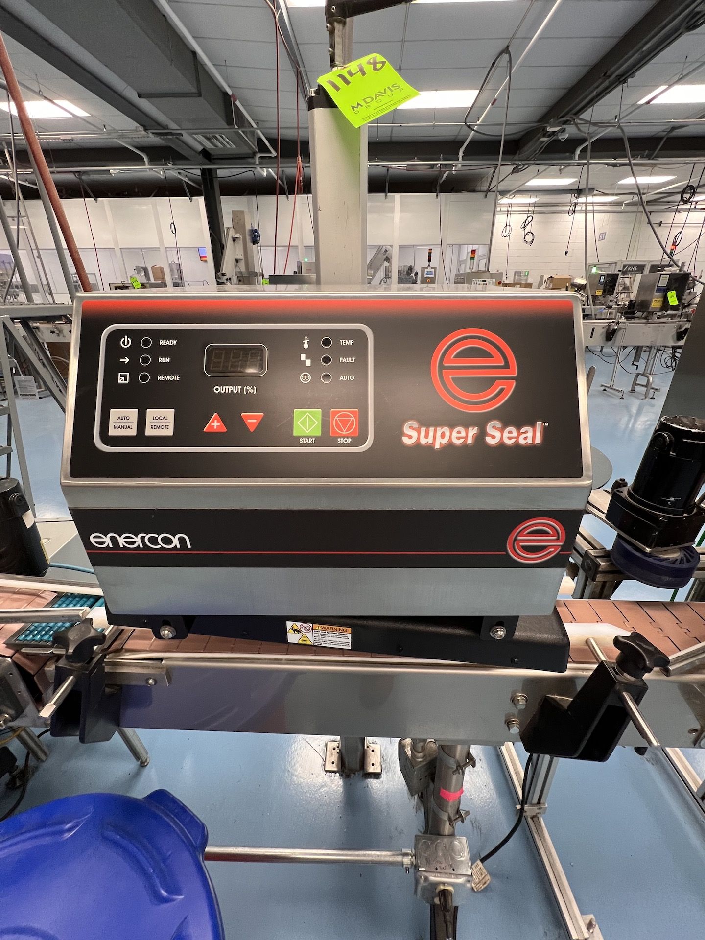 2019 ENERCON SUPERSEAL 100 INDUCTION SEALER, MODEL LM5022-222, S/N 151399-1-1, 240/3/50/60 - Image 2 of 7