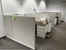 4 PERSON CUBICLE WORK STATION