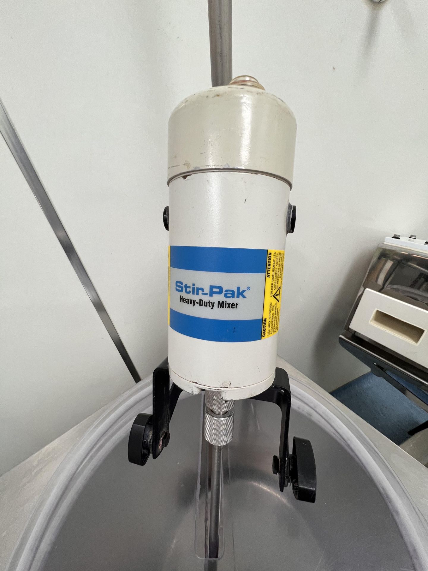 S/S MIXING SKID WITH STIR-PAK MIXERS, MASTERFLEX EASY-LOAD PUMP AND MORE - Image 10 of 10