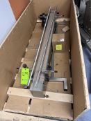 GLOBALTEK EQUIPMENT S/S STRAIGHT CONVEYOR SECTION, APPROX. 4-1/2 IN. W X 72 IN. L, WITH BODINE DRIVE