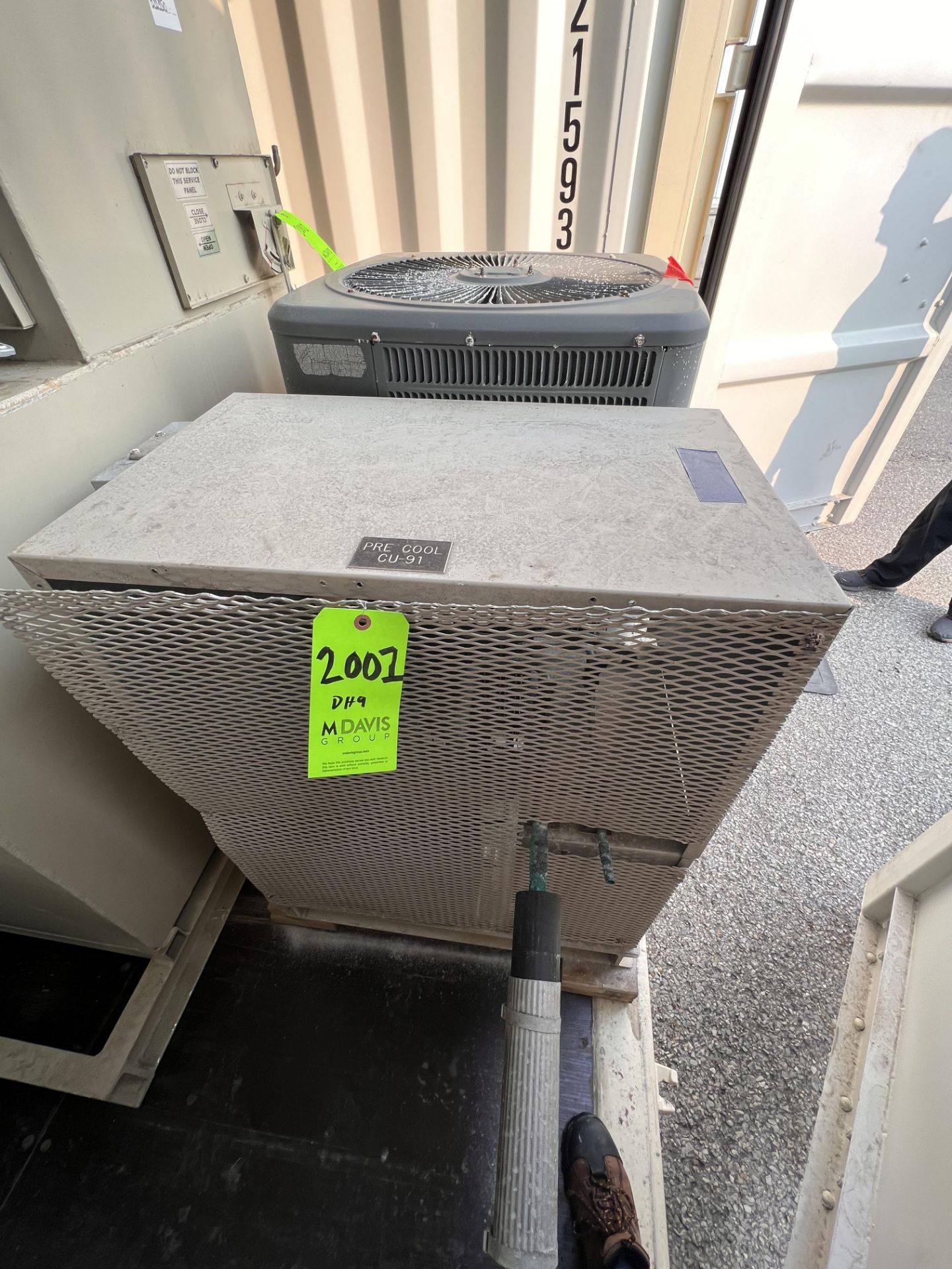 BRY-AIR INDUSTRIAL DEHUMIDIFIER, MODEL VFB-36-G-4100-DXP-DXA, S/N , 480/3/60, INCLUDES PRE-COOLER - Image 12 of 22