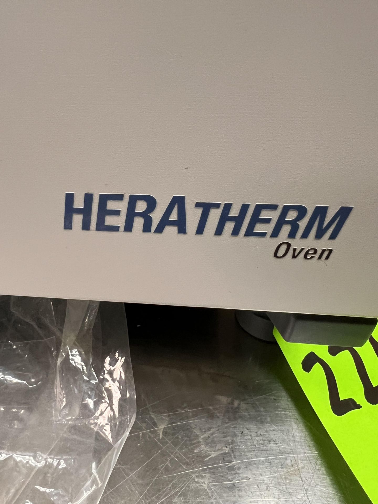 2021 THERMO SCIENTIFIC HERATHERM OGS60 LAB OVEN, MODEL HERATHERM OGS60, S/N 42814402 - Image 3 of 6